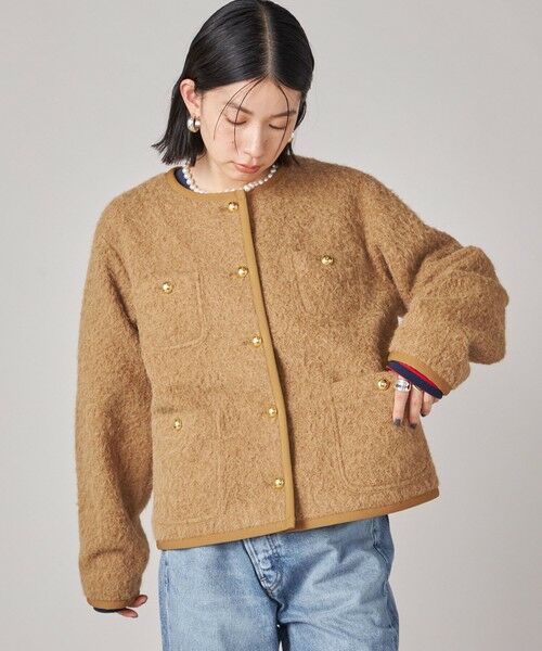 SHIPS / シップス ノーカラージャケット | SHIPS NINE CASE: ノーカラー ジャケット | 詳細17