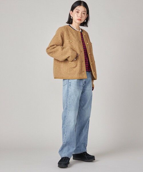 SHIPS / シップス ノーカラージャケット | SHIPS NINE CASE: ノーカラー ジャケット | 詳細6