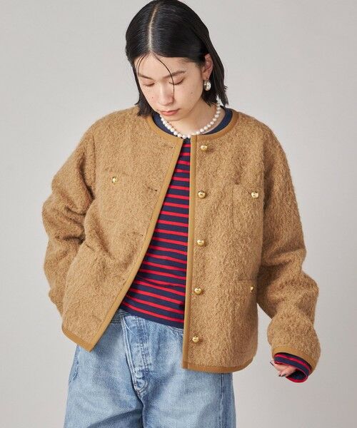 SHIPS / シップス ノーカラージャケット | SHIPS NINE CASE: ノーカラー ジャケット | 詳細8