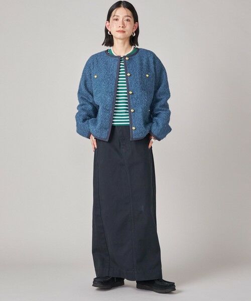 SHIPS / シップス ノーカラージャケット | SHIPS NINE CASE: ノーカラー ジャケット | 詳細24