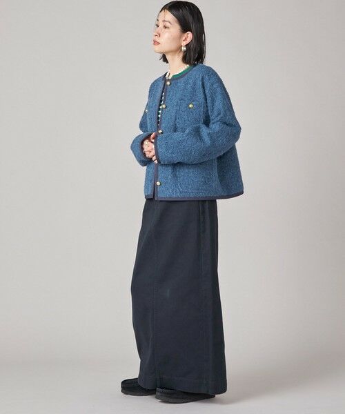 SHIPS / シップス ノーカラージャケット | SHIPS NINE CASE: ノーカラー ジャケット | 詳細25