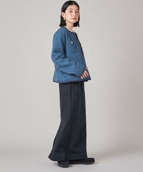 SHIPS / シップス ノーカラージャケット | SHIPS NINE CASE: ノーカラー ジャケット | 詳細27