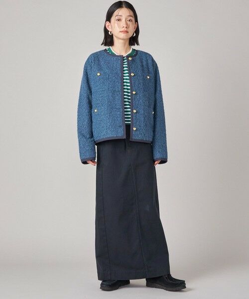 SHIPS / シップス ノーカラージャケット | SHIPS NINE CASE: ノーカラー ジャケット | 詳細30