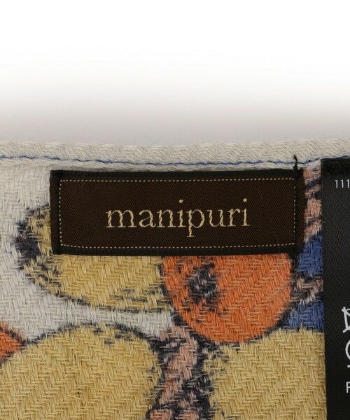 SHIPS / シップス マフラー・ショール・スヌード・ストール | manipuri:ストール 120×120 | 詳細4