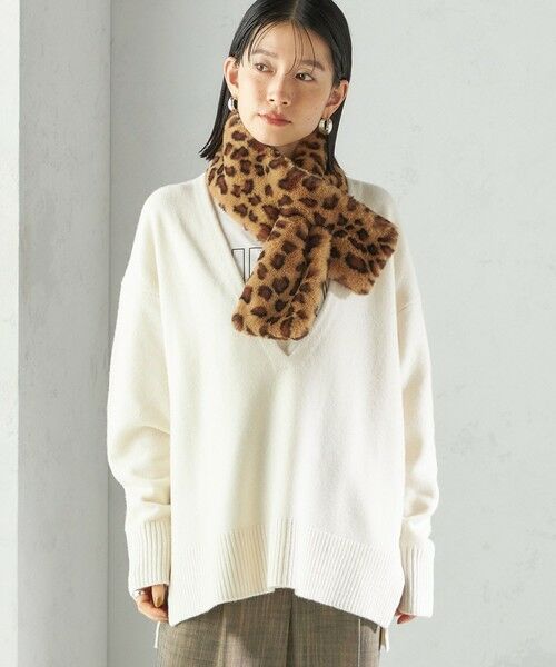 SHIPS / シップス マフラー・ショール・スヌード・ストール | 〈手洗い可能〉フェイク ファー マフラー | 詳細11