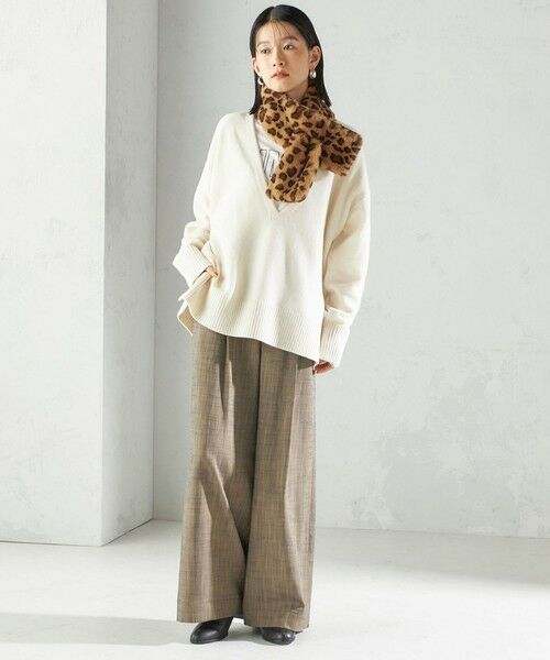 SHIPS / シップス マフラー・ショール・スヌード・ストール | 〈手洗い可能〉フェイク ファー マフラー | 詳細12