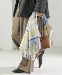 マフラー・ショール・スヌード・ストール（条件：ブルー系