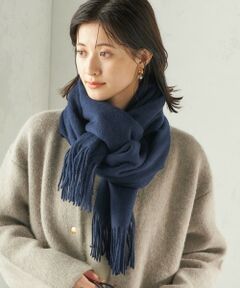 SHIPS / シップス マフラー・ショール・スヌード・ストール | ウール カシミヤ ウォッシャブル ストール