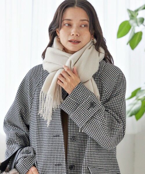 SHIPS / シップス マフラー・ショール・スヌード・ストール | ウール カシミヤ ウォッシャブル ストール | 詳細1