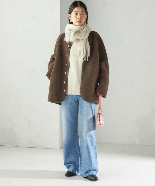 SHIPS / シップス マフラー・ショール・スヌード・ストール | ウール カシミヤ ウォッシャブル ストール | 詳細10