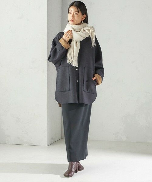 SHIPS / シップス マフラー・ショール・スヌード・ストール | ウール カシミヤ ウォッシャブル ストール | 詳細15