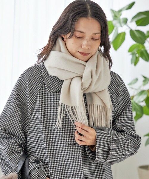 SHIPS / シップス マフラー・ショール・スヌード・ストール | ウール カシミヤ ウォッシャブル ストール | 詳細2