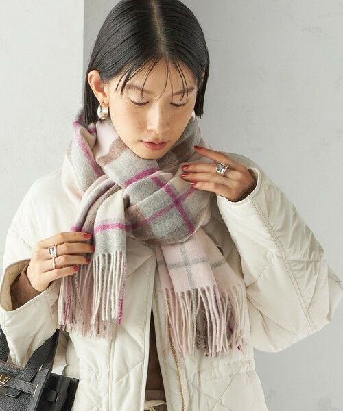 SHIPS / シップス マフラー・ショール・スヌード・ストール | ウール カシミヤ ウォッシャブル ストール | 詳細17