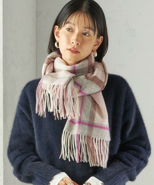 SHIPS / シップス マフラー・ショール・スヌード・ストール | ウール カシミヤ ウォッシャブル ストール | 詳細19