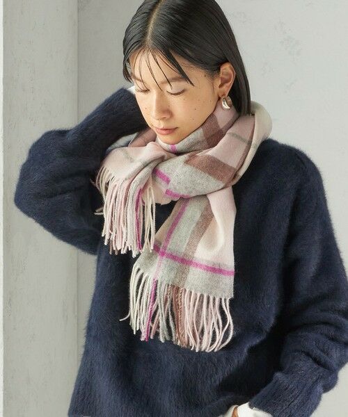 SHIPS / シップス マフラー・ショール・スヌード・ストール | ウール カシミヤ ウォッシャブル ストール | 詳細20