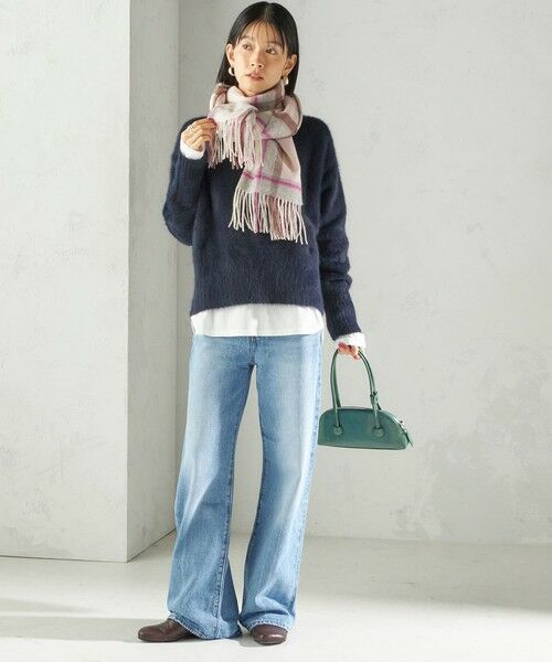 SHIPS / シップス マフラー・ショール・スヌード・ストール | ウール カシミヤ ウォッシャブル ストール | 詳細21