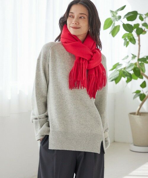 SHIPS / シップス マフラー・ショール・スヌード・ストール | ウール カシミヤ ウォッシャブル ストール | 詳細25