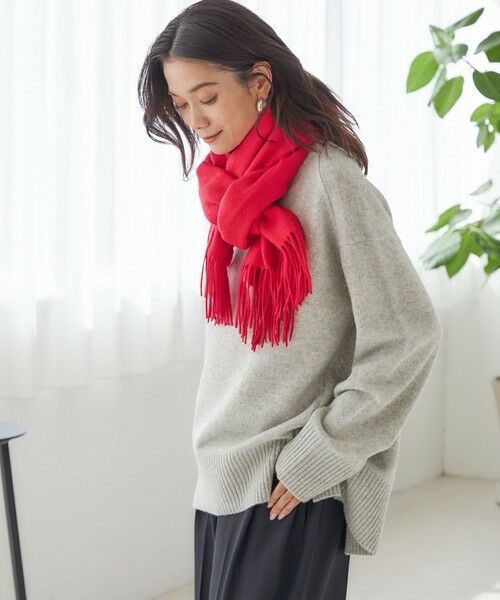 SHIPS / シップス マフラー・ショール・スヌード・ストール | ウール カシミヤ ウォッシャブル ストール | 詳細26