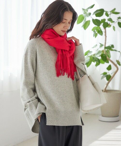 SHIPS / シップス マフラー・ショール・スヌード・ストール | ウール カシミヤ ウォッシャブル ストール | 詳細27