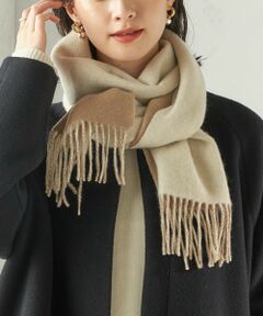 SHIPS / シップス マフラー・ショール・スヌード・ストール | カシミヤ リバーシブル マフラー