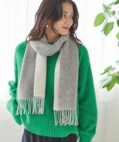 SHIPS / シップス マフラー・ショール・スヌード・ストール | カシミヤ リバーシブル マフラー