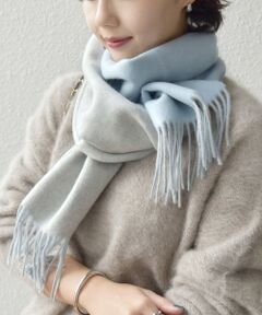 SHIPS / シップス マフラー・ショール・スヌード・ストール | カシミヤ リバーシブル マフラー