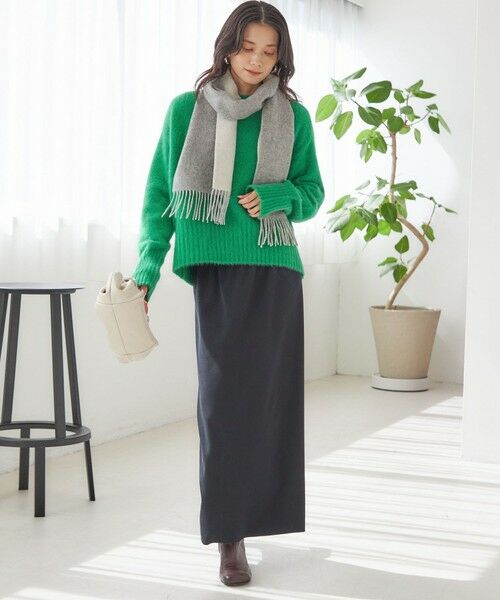 SHIPS / シップス マフラー・ショール・スヌード・ストール | カシミヤ リバーシブル マフラー | 詳細17