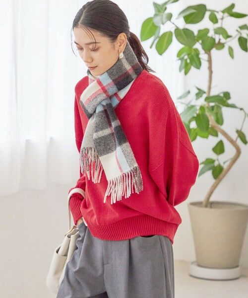 SHIPS / シップス マフラー・ショール・スヌード・ストール | カシミヤ リバーシブル マフラー | 詳細27