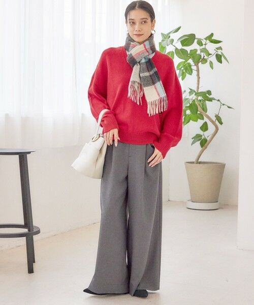 SHIPS / シップス マフラー・ショール・スヌード・ストール | カシミヤ リバーシブル マフラー | 詳細29