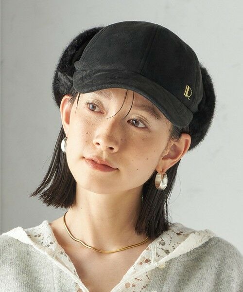 SHIPS / シップス キャップ | Revis.: ポリエステル スエード フライト キャップ | 詳細3