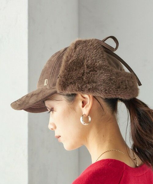 SHIPS / シップス キャップ | Revis.: ポリエステル スエード フライト キャップ | 詳細10