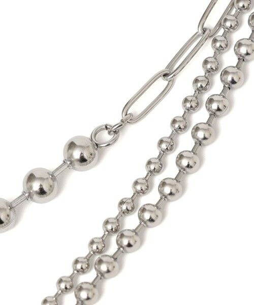SHIPS / シップス ネックレス・ペンダント・チョーカー | ステンレス マルチ ボール チェーン ネックレス | 詳細4