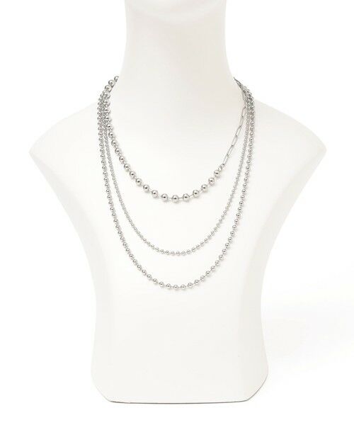SHIPS / シップス ネックレス・ペンダント・チョーカー | ステンレス マルチ ボール チェーン ネックレス | 詳細6