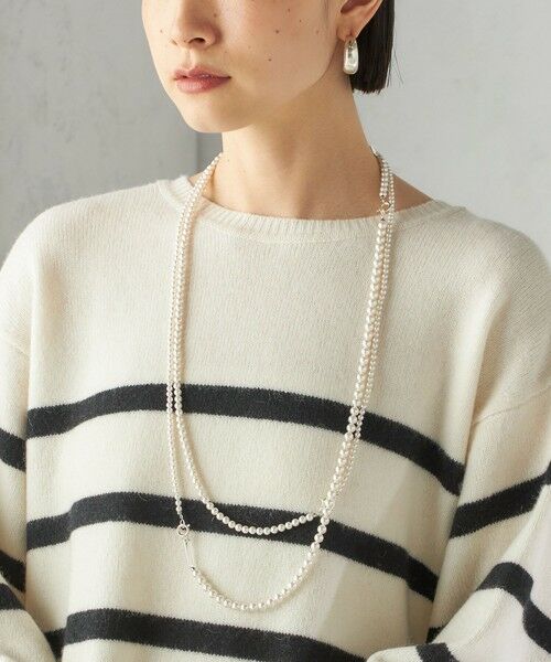 SHIPS / シップス ネックレス・ペンダント・チョーカー | in mood:マルチ ガラス パール ネックレス | 詳細4