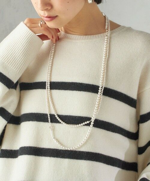 SHIPS / シップス ネックレス・ペンダント・チョーカー | in mood:マルチ ガラス パール ネックレス | 詳細5