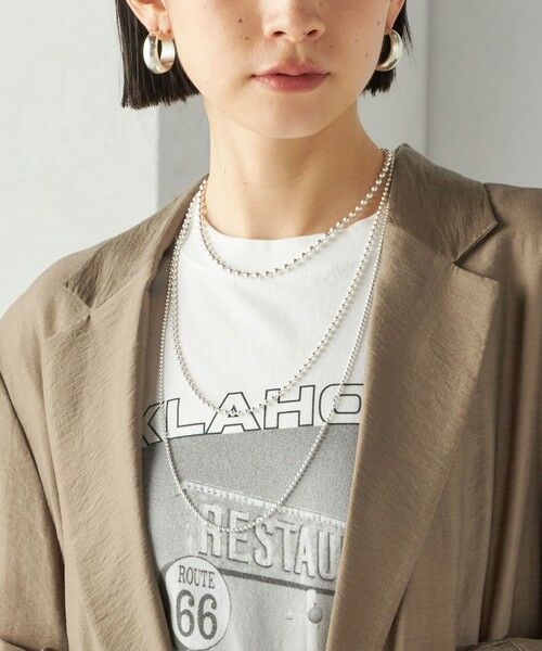 SHIPS / シップス ネックレス・ペンダント・チョーカー | in mood:マルチ ボール チェーン ネックレス | 詳細1