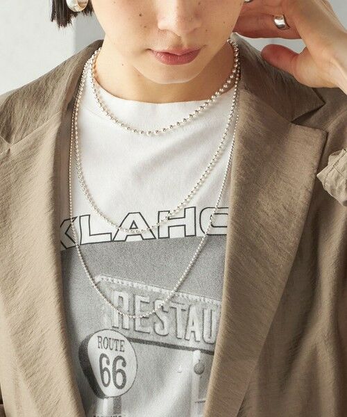 SHIPS / シップス ネックレス・ペンダント・チョーカー | in mood:マルチ ボール チェーン ネックレス | 詳細2