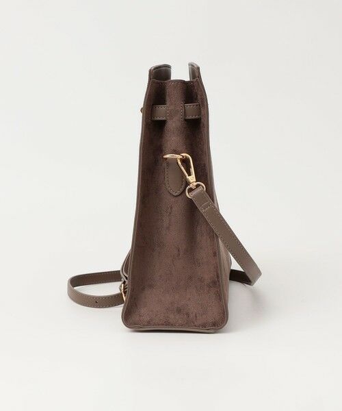 SHIPS / シップス ショルダーバッグ | quaranciel: ベルトデザイン スクエア ショルダー バッグ | 詳細4