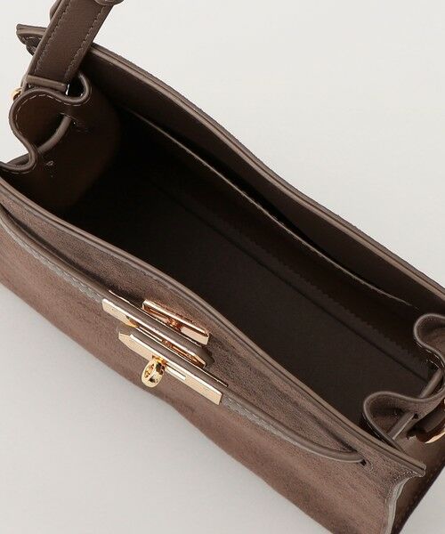 SHIPS / シップス ショルダーバッグ | quaranciel: ベルトデザイン スクエア ショルダー バッグ | 詳細7