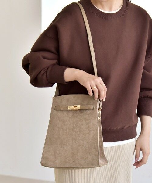 SHIPS / シップス ショルダーバッグ | quaranciel: ベルトデザイン スクエア ショルダー バッグ | 詳細15