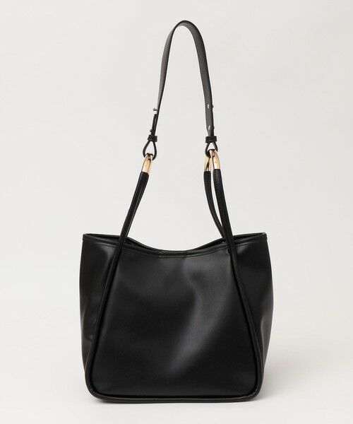 SHIPS / シップス トートバッグ | quaranciel: A4 メタルハンドル 2way スクエア トートバッグ | 詳細8