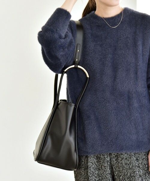 SHIPS / シップス トートバッグ | quaranciel: A4 メタルハンドル 2way スクエア トートバッグ | 詳細7