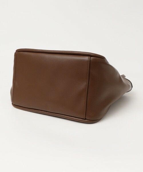 SHIPS / シップス トートバッグ | quaranciel: A4 メタルハンドル 2way スクエア トートバッグ | 詳細16