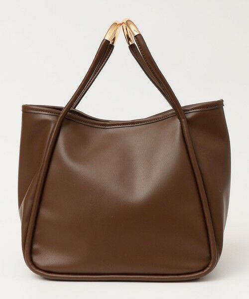 SHIPS / シップス トートバッグ | quaranciel: A4 メタルハンドル 2way スクエア トートバッグ | 詳細21