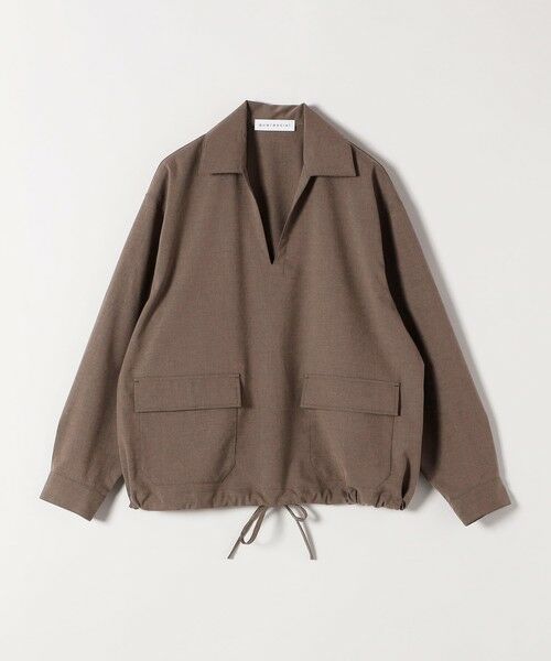 SHIPS / シップス シャツ・ブラウス | quaranciel:〈洗濯機可能〉ポケット ドロスト スキッパー プルオーバー シャツ | 詳細23