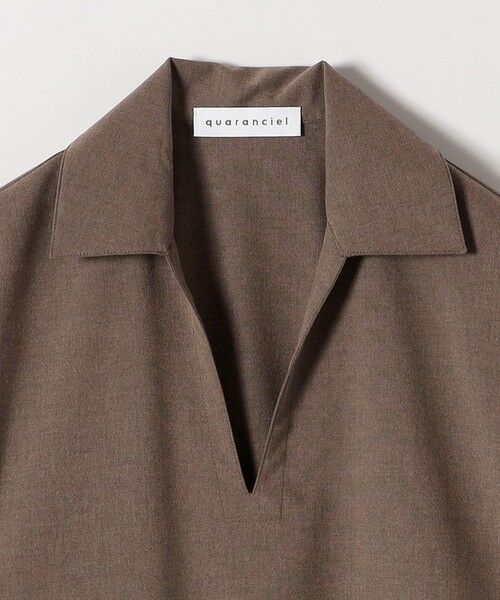 SHIPS / シップス シャツ・ブラウス | quaranciel:〈洗濯機可能〉ポケット ドロスト スキッパー プルオーバー シャツ | 詳細25