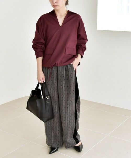 SHIPS / シップス シャツ・ブラウス | quaranciel:〈洗濯機可能〉ポケット ドロスト スキッパー プルオーバー シャツ | 詳細29