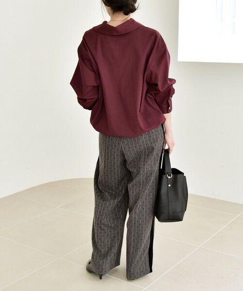 SHIPS / シップス シャツ・ブラウス | quaranciel:〈洗濯機可能〉ポケット ドロスト スキッパー プルオーバー シャツ | 詳細30