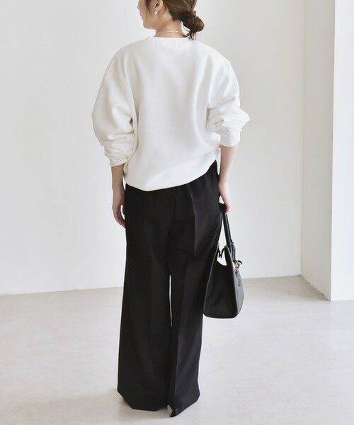 SHIPS / シップス スウェット | ANGE IN DISGUISE:〈手洗い可能〉デザイン ロゴ プリント スウェット | 詳細2