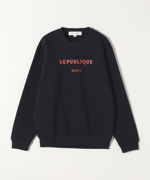 SHIPS / シップス スウェット | ANGE IN DISGUISE:〈手洗い可能〉デザイン ロゴ プリント スウェット | 詳細25